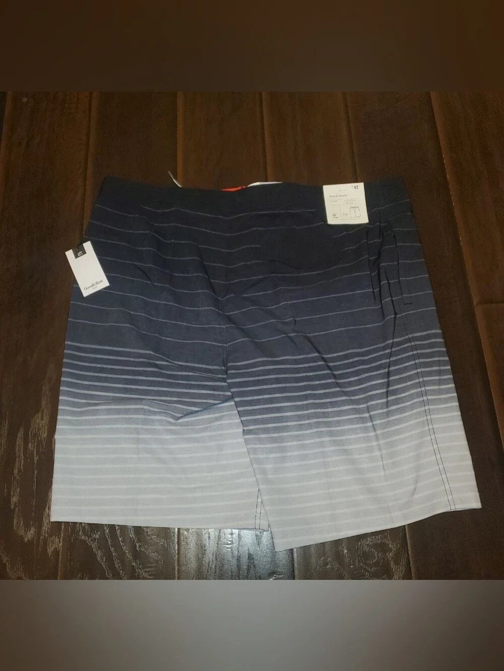 Mens Black grey board shorts swim 42 upf 50 Bathingsuit Clothes Summer Pool